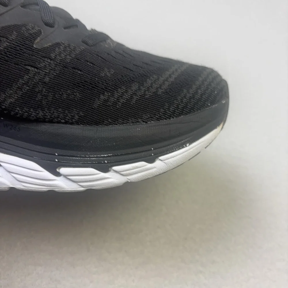 Hoka One One Gaviota 4 Shoes Womens Size 7.5 Black Running Sneakers 1123199 BWHT
